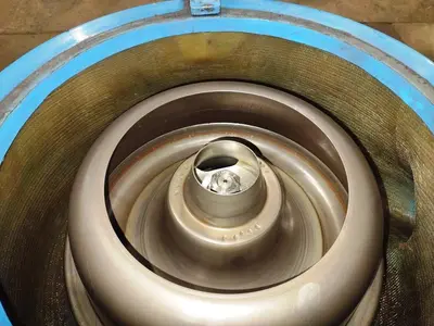 Barrett 225-F Clarifuge centrifuge, SS.