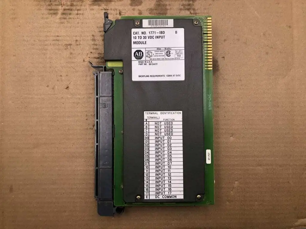 Allen-Bradley 1771-IBD Series B 10-30VDC Input Module 96134472