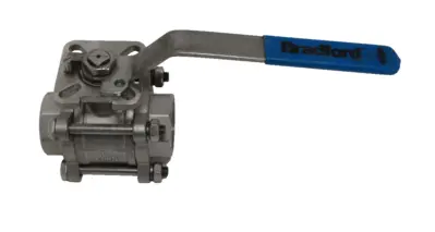 NEW BRADFORD 1-1/2" BALL VALVE 316 1000 WOG
