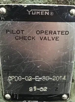 USED YUKEN CPDG-03-E-30-2014