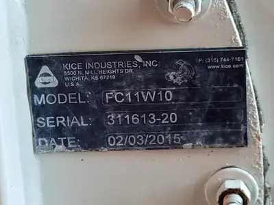 USED 2015 KICE INDUSTRIES FC11W10