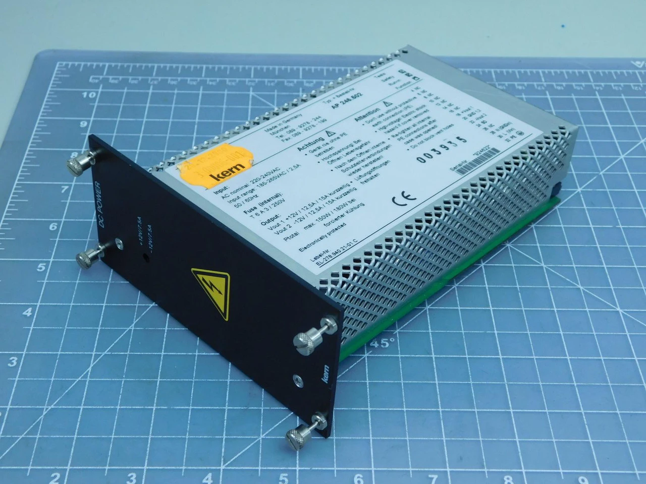 Used KERN _UNKNOWN_ AC/DC Power Supplies | OCO Industrial #1655457