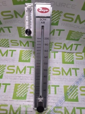 DWYER RMC-103-SSV AIR FLOWMETER WITH KING INSTRUMENT FLOAT METER