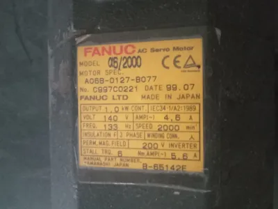 USED FANUC A06B-0127-B077
