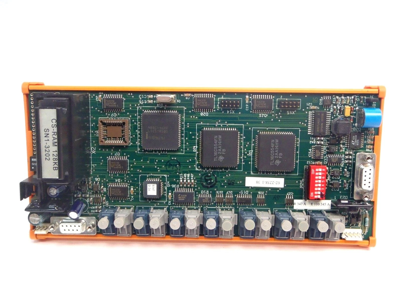 USED WARREN EMHART/ WIEDMULLER DIN RAIL MOUNT CIRCUIT BOARD