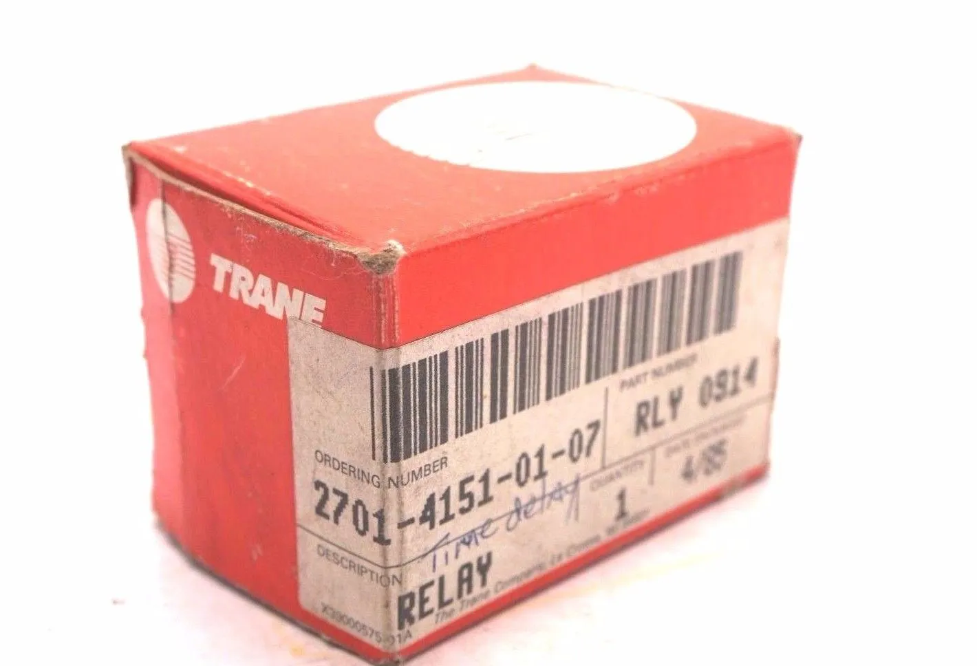 NEW TRANE RLY0914 RELAY
