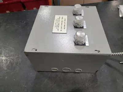 Type 1 Enclosure 10"x10"x6" w/ Ground Light Indication Assembly