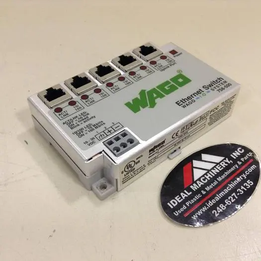 Used WAGO 758-500 Relays & Switches Michigan US | Ideal Machinery #601227