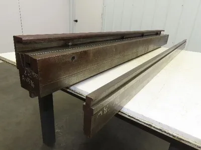 Press Brake U Punch Die Set 61" Long 3/4" ID 7/16" Stroke  1/2" Safety Tang