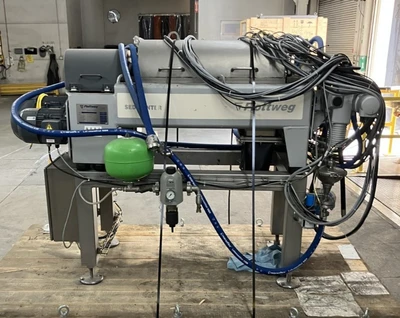 Flottweg S3E-3/408 sedicanter centrifuge, 316SS.