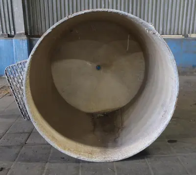 SPC8797  Tank 375 gallon vertical tank, CS, conical