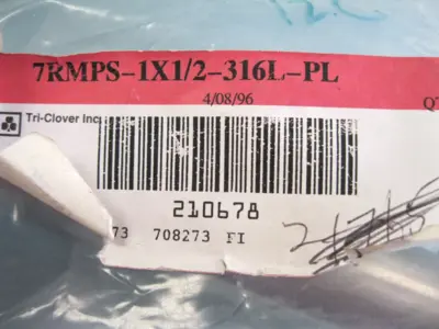 NEW Mixed Lot (5) Tri-Clamp Stainless Sanitary Reducing Tees G9
