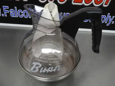 New | in-Stock Bunn New Bunn 06100.0101 64 oz. Easy Pour Coffee Decanter Carafe Coffee Equipment Illinois US | Falcon Restaurant Supply #1376522