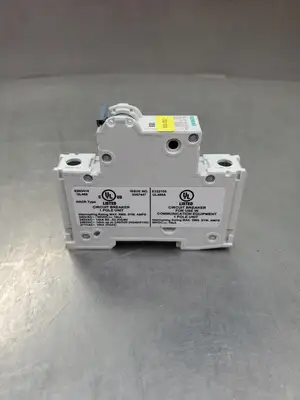 USED Siemens 5SJ4110-6HG40 Circuit Breaker, 10A, 1 Pole