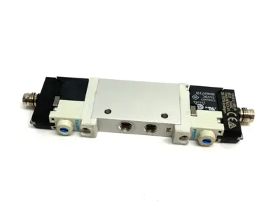 USED FESTO SOLENOID VALVE 2X3/2, CLOSED, MONOSTABLE 574368