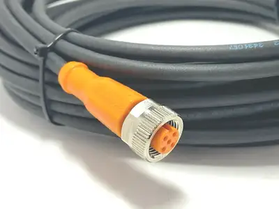 EVC546 | IFM Electronic  Single End Cable 10m Shielded 30V AC 36V DC - New Other
