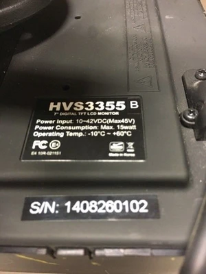 USED Holland Vision Systems HVS3355