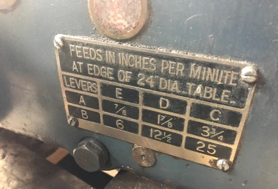 HERBERT rotary table Surface Tables & Bed Plates | Bowland Trading Ltd (7)
