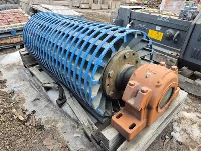 Tail Spiral Flat Conveyor Pulley CV02, CV03
