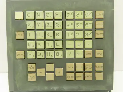 Fanuc A02B-0236-C125/MBR MDI Unit Operator Keypad Control Panel