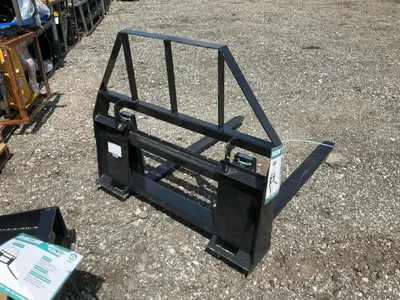 Used AGT SAII100 SKID STEER FORK ATTACHMENT Pallet Forks Michigan US | Miedema Asset Management Group #1341208