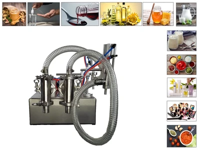ASP Models Piston Filler Machines Double Head (Air & Electric / Air Only)