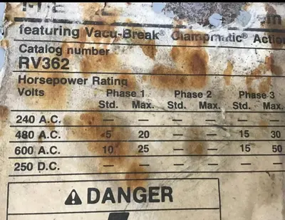 Used SIEMENS RV362 Bus Bars & Plugs Michigan US | Ideal Machinery #689834