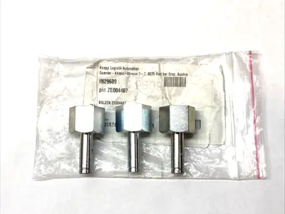 New | in-Stock Knapp Threaded Bolt Pin ZE004467 LOT OF 3 Bolts Michigan US | Maverick Industrial Sales #1395620