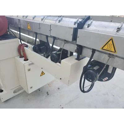 Used 55mm Bore Reifenhäuser Plastic Pellet Extrusion Extruder
