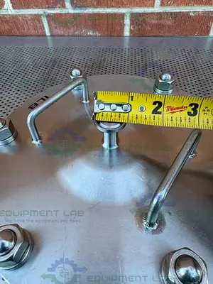 Stainless Steel  142mm High Press Membrane Disc Filter Housing w/ Valve and Hose