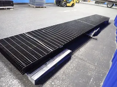 36" X 240" Mezzanine Grates