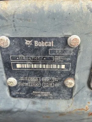USED 2018 BOBCAT E85