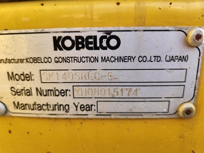 Used 2019 KOBELCO SK140SR LC-5 Crawler Excavators | Abele Tractor #1342782