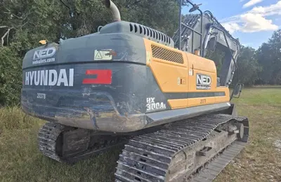 Used HYUNDAI HX300AL Crawler Excavators Illinois US | Mitsubishi HC Capital America #1362960