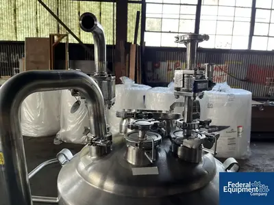 Used DCI 100 Liter DCI Reciver Tank, S/S, 15# Stainless Steel Tanks Ohio US | Federal Equipment Company #126680