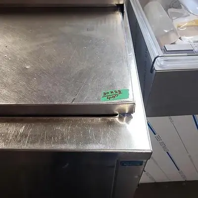 Freezer Top Sliding Door 27" on Caster