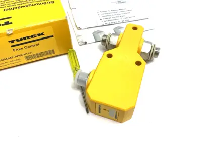 USED TURCK INLINE FLOW MONITOR SENSOR PNP OUTPUT 6870640