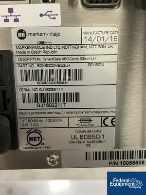 Used SIG Bosch Sig Flow Wrapper, Model HSL Flow Wrappers Ohio US | Federal Equipment Company #1338370