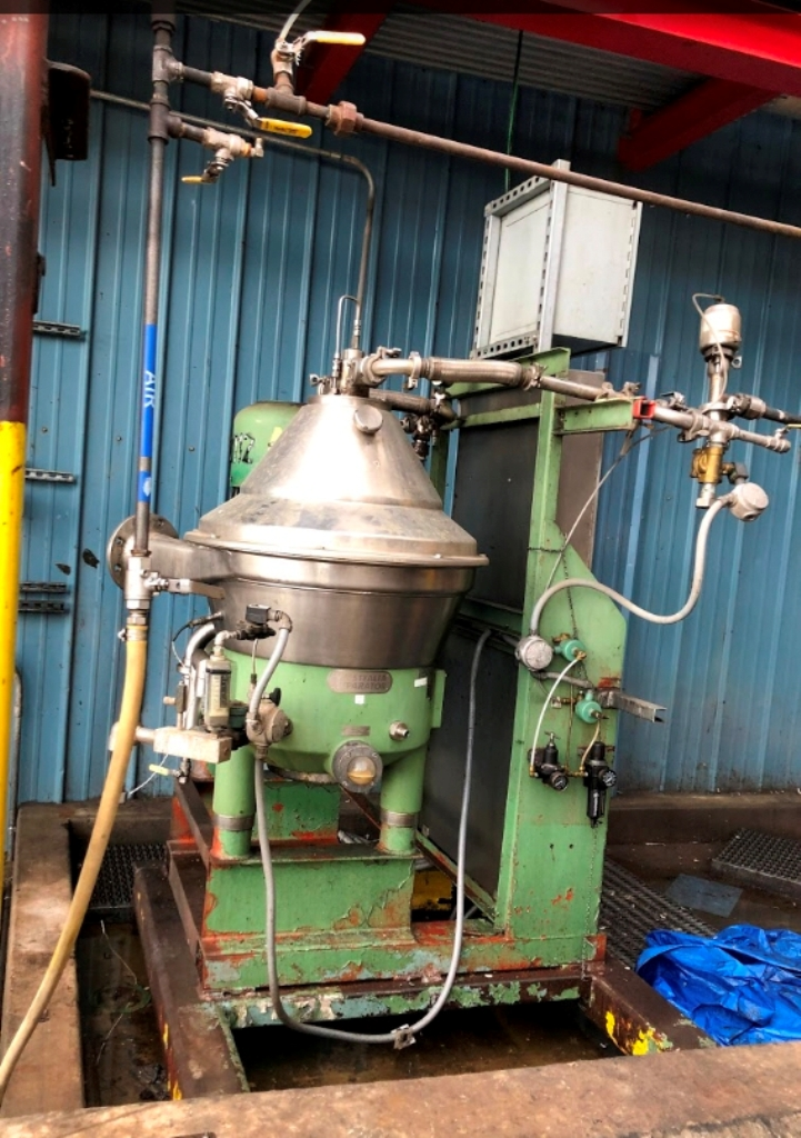 Westfalia SC 35-06-177 Hydrostop clarifier centrifuge skid, 316SS.