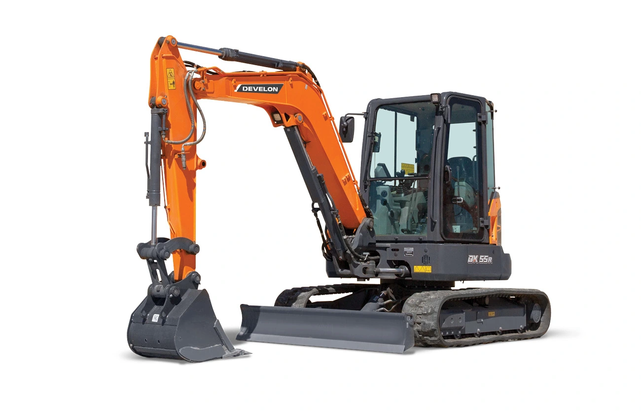 USED DEVELON DX55R-7