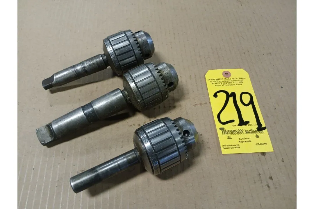 Used _UNKNOWN_ _UNKNOWN_ Drill Chucks Ohio US | Thompson Auctioneers #1547254