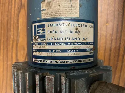Used EMERSON EMERSON,3131-418 D.C. Motors Ohio US | Surplus Asset Holdings #1204574