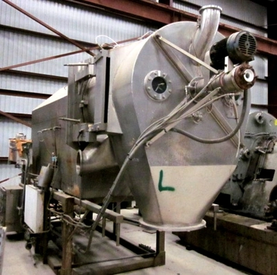 Heinkel HF 1000.1 Inverting Filter centrifuge, Hastelloy C.
