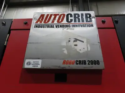 AutoCrib RoboCrib 2000 Industrial Parts Vending Machine  *Not Working*