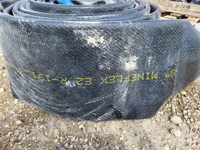 8" x 50 ft Mining Lay Flat Hose w/ Coupling