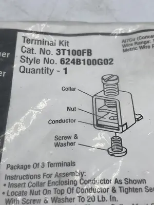 New | in-Stock CUTLER HAMMER CUTLER HAMMER 3T100FB Misc Electrical & Power Parts | ND Industrial Surplus #1214665
