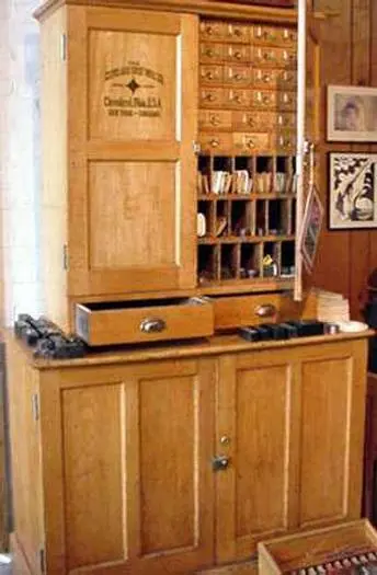 0415 Cleveland Twist Drill Company Cabinet