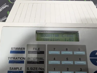 Hiranuma Sangyo C-400 Aquastar Titrator Solution Concentration Analyzer Used