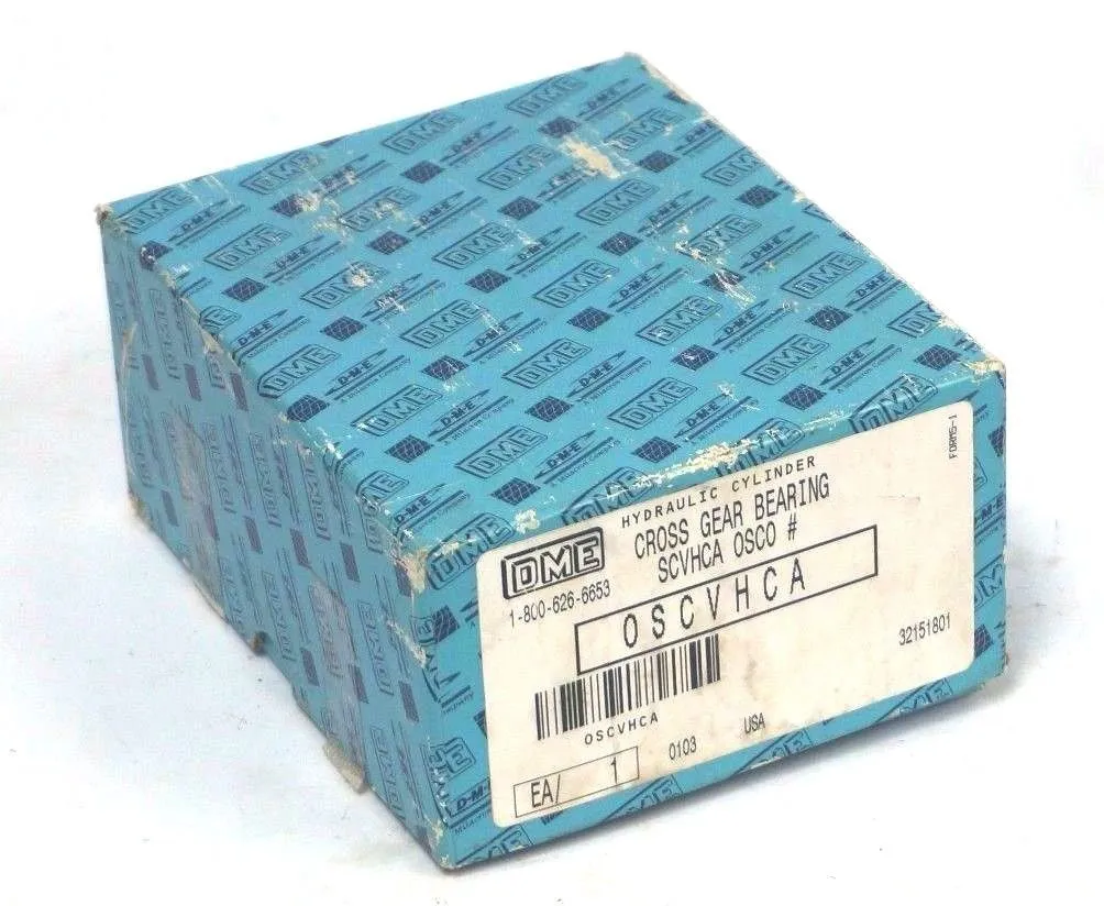 NEW DME / OSCO OSCVHCA CROSS GEAR BEARING 0SCVHCA