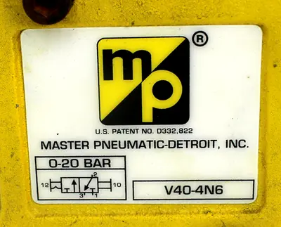 USED MASTER PNEUMATIC V40-4N6
